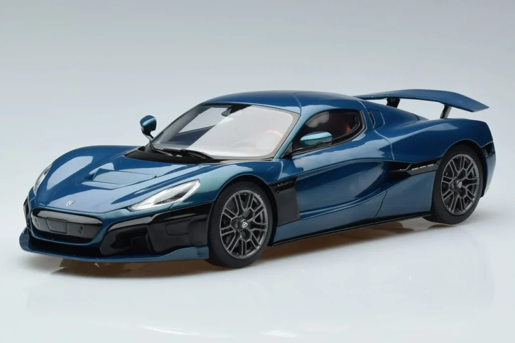 Model 1:18 Rimac Nevera blue GT Spirit