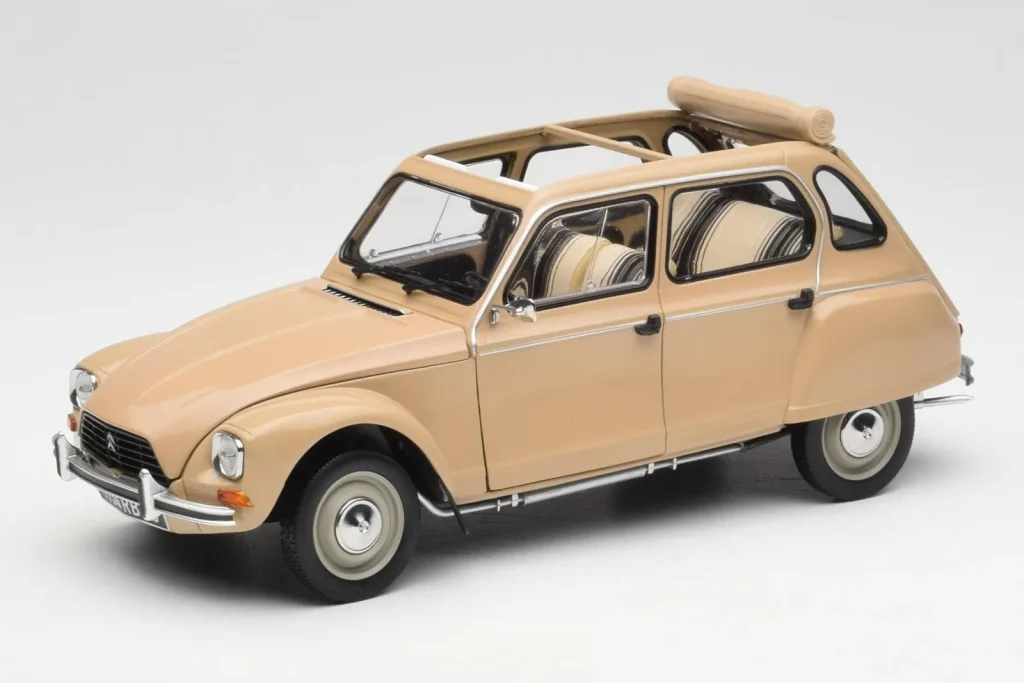 โมเดลรถ 1:18 Citroen Dyane 6 Colorado สีเบจ Norev