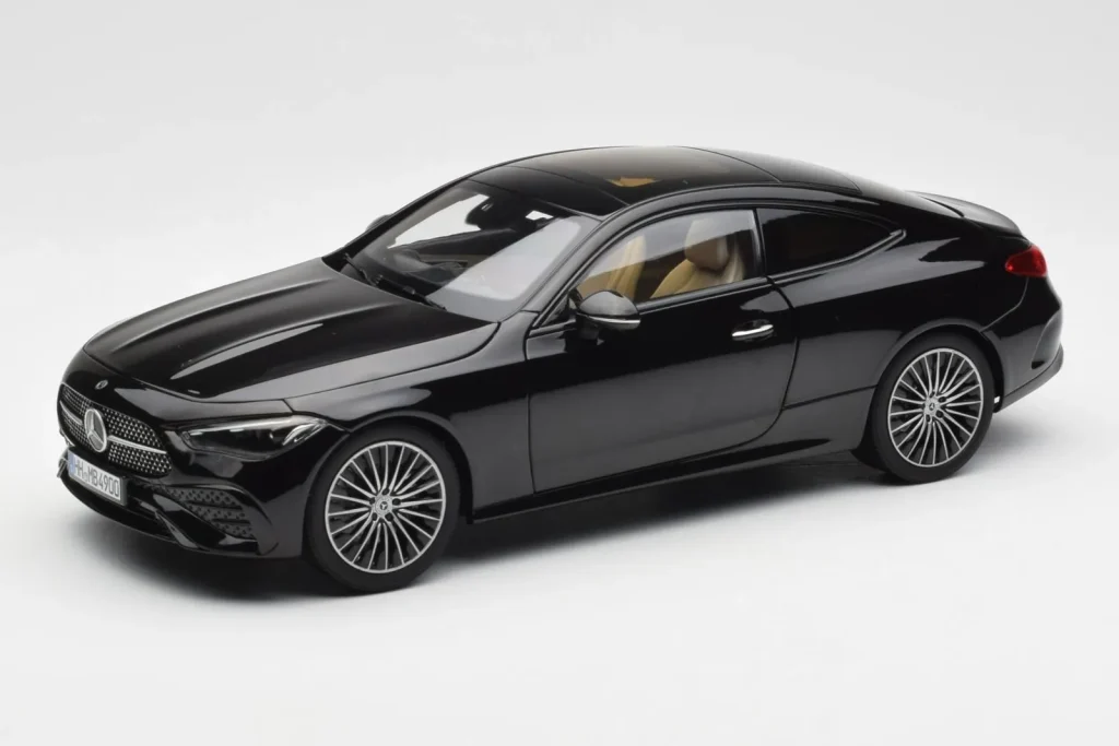 โมเดลรถ 1:18 Mercedes CLE C236 Coupe Obsidian สีดำเมทัลลิก Norev