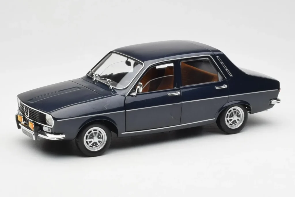 โมเดลรถ 1:18 Renault 12 TS Dark Blue Norev (มือสอง)