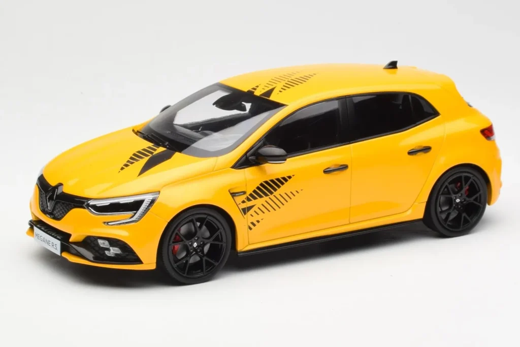 โมเดลรถ 1:18 Renault Megane RS Mk4 Ultime Sirius สีเหลือง Norev