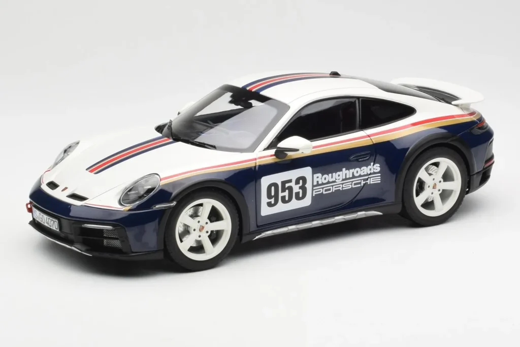 โมเดลรถ 1:18 Porsche 911 992 Dakar Rough Roads Norev