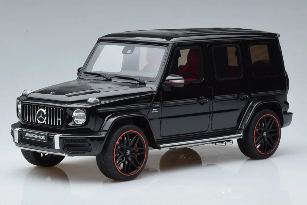 Model 1:18 Mercedes AMG G63 W463 Black Asia Edition GT Spirit