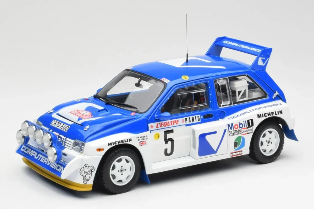 车型 1:18 MG Metro 6R4 #5 T. Pond / R. Arthur Rally Monte Carlo 年 1986 Sun Star