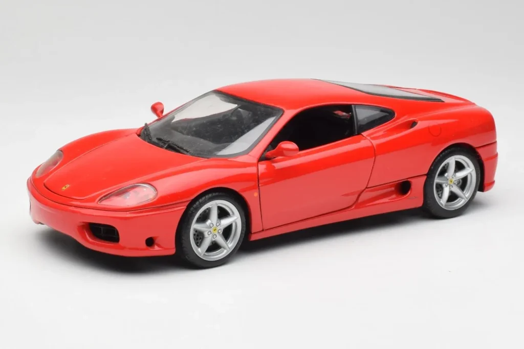 โมเดลรถ 1:18 Ferrari 360 Modena สีแดง Hot Wheels (มือสอง)