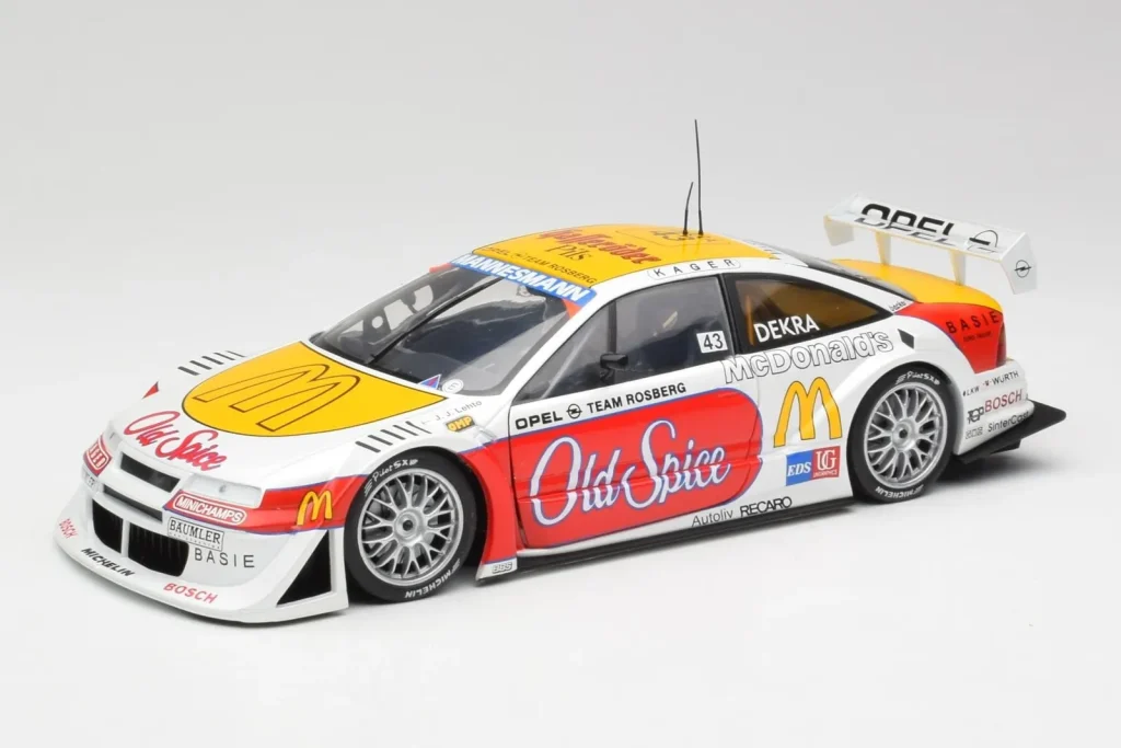 โมเดลรถ 1:18 Opel Calibra #43 J.J. Lehto Team Rosberg DTM ปี 1996 UT Models (มือสอง)