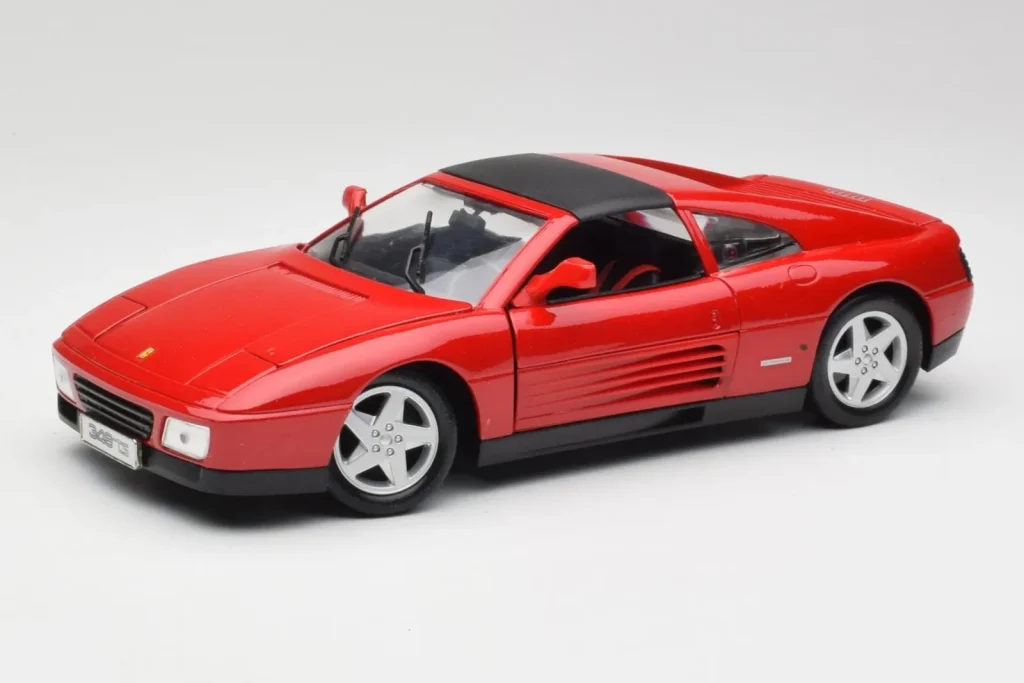 โมเดลรถ 1:18 Ferrari 348 TS สีแดง Maisto (มือสอง)
