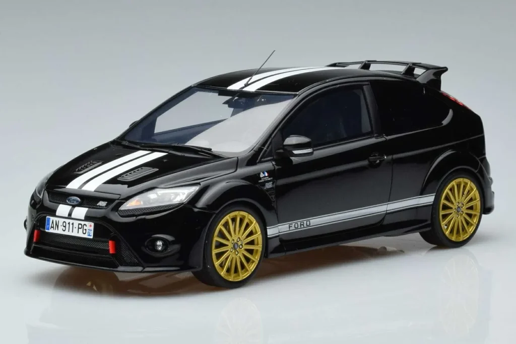 โมเดลรถ 1:18 Ford Focus Mk2 RS Le Mans สีดำ Otto