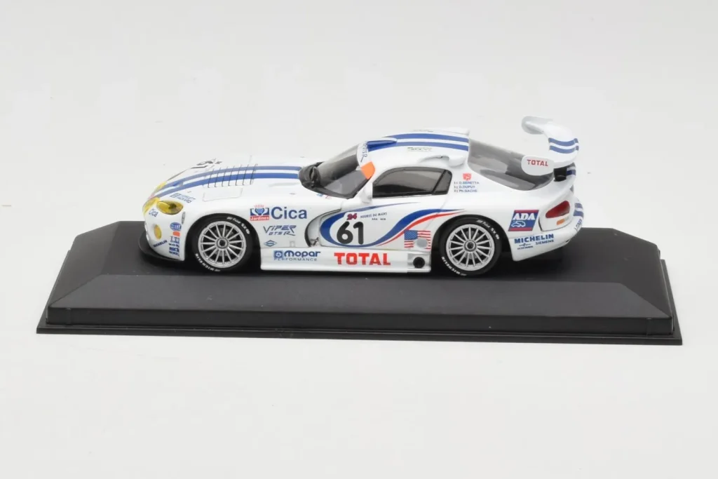 โมเดลรถ 1:43 Dodge Viper GTS-R #61 Team Oreca S. Ayari / P. Gache 24 Hours of Le Mans ปี 1997 Minichamps (มือสอง)