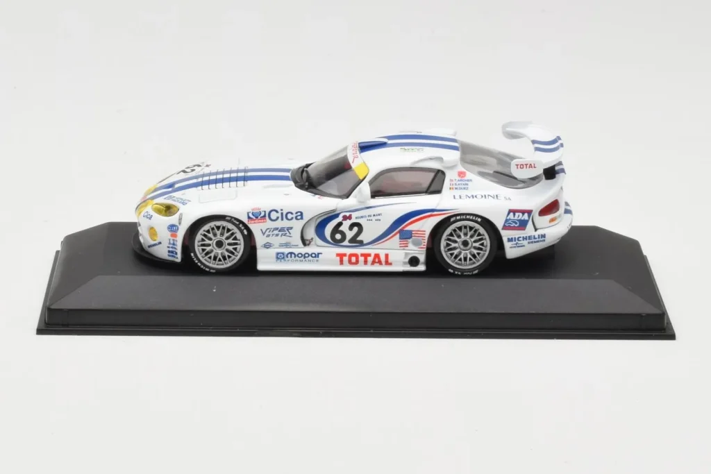 โมเดลรถ 1:43 Dodge Viper GTS-R #62 Team Oreca Dupuy / J. Archer 24 Hours of Le Mans ปี 1997 Minichamps (มือสอง)