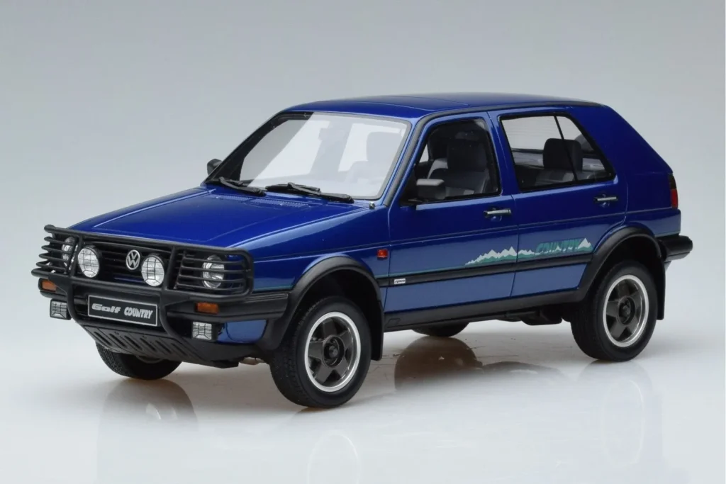 Model 1:18 Volkswagen Golf Country Mk2 blue Otto
