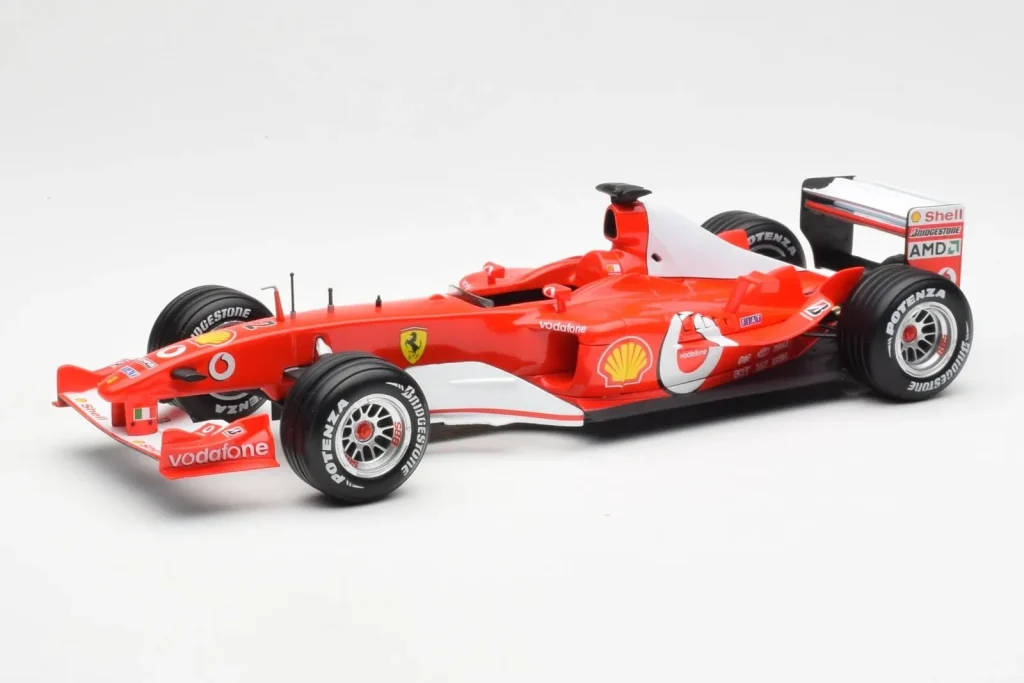 โมเดลรถ 1:18 Ferrari F2003-GA F1 Constructors World Champions ปี 2003 Hot Wheels (มือสอง)