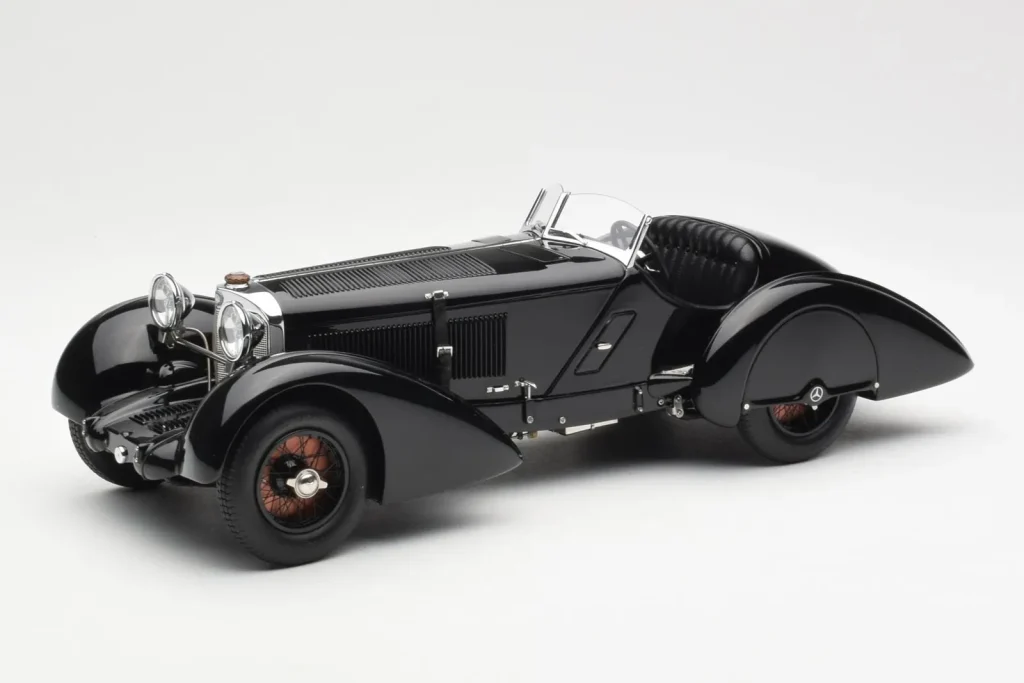 โมเดลรถ 1:18 Mercedes SSK Trossi The Black Prince CMC (มือสอง)