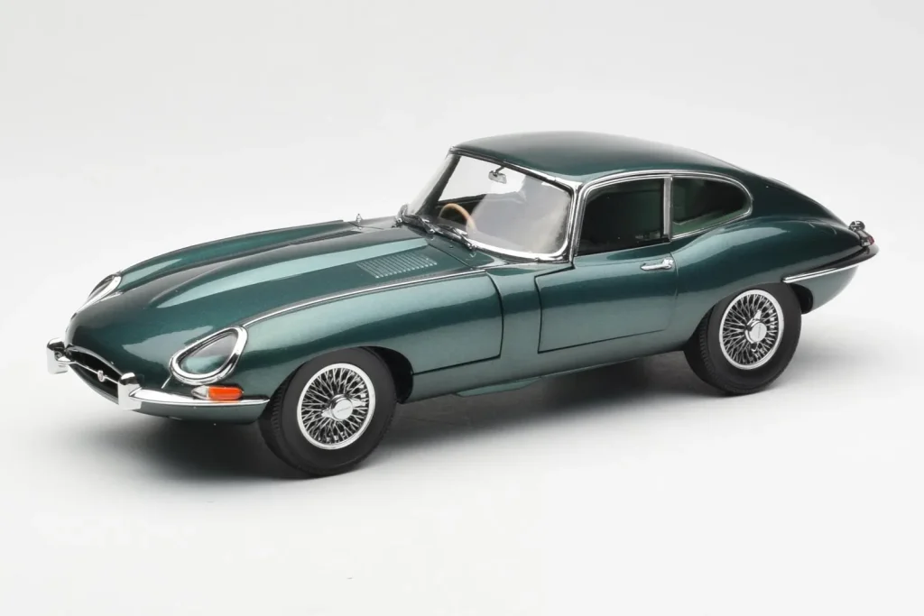 โมเดลรถ 1:18 Jaguar E-Type 3.8 Series 1 Dark Green Kyosho
