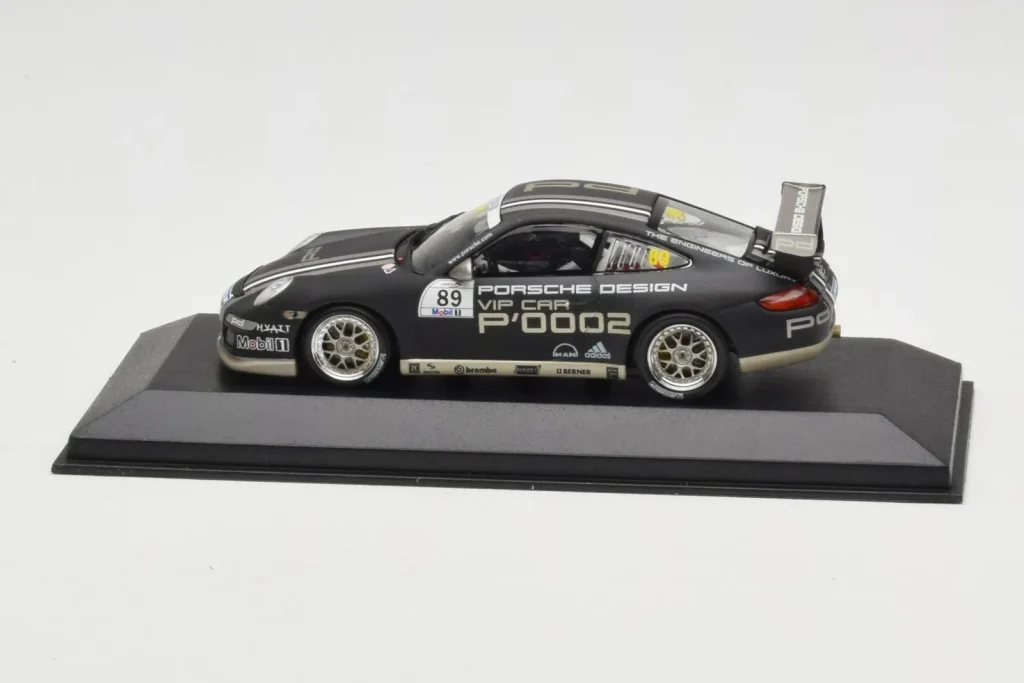 โมเดลรถ 1:43 Porsche 911 997 GT3 Cup #89 Porsche Design Supercup VIP Car ปี 2007 Minichamps (มือสอง)