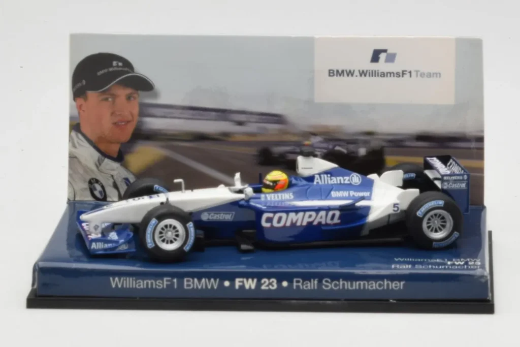 โมเดลรถ 1:43 Williams FW23 BMW #5 R. Schumacher Formula 1 ปี 2001 Minichamps (มือสอง)