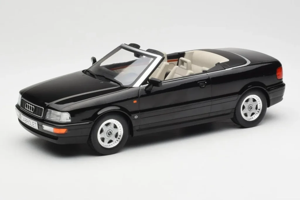 โมเดลรถ 1:18 Audi 80 B3 Cabriolet สีดำ MCG