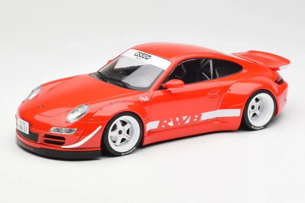 โมเดลรถ 1:18 Porsche 911 997 RWB Phila IXO