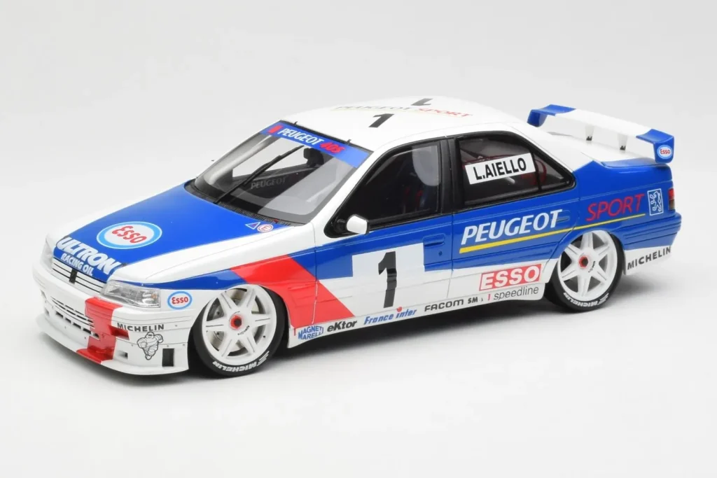 โมเดลรถ 1:18 Peugeot 405 MI16 Super Tourisme French Supertouring Championship ปี 1995 Otto (มือสอง)