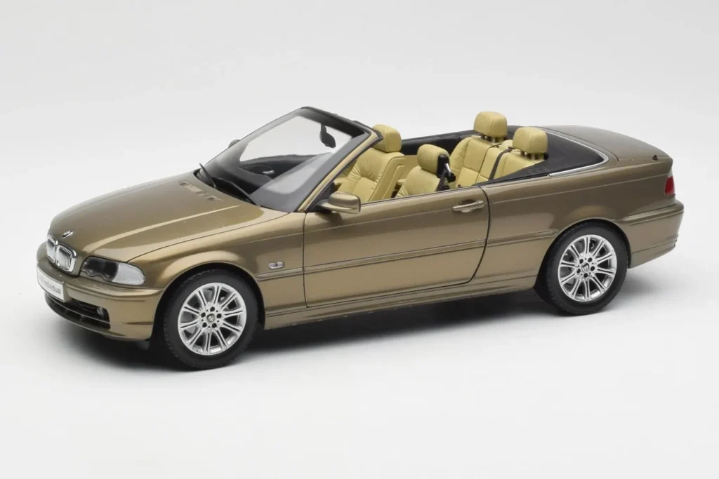 โมเดลรถ 1:18 BMW 328Ci E46 Cabriolet Individual Brass Metallic Limited Edition Kyosho (มือสอง)