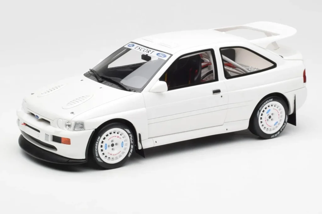 โมเดลรถ 1:18 Ford Escort RS Cosworth Group A สีขาว Otto (มือสอง)