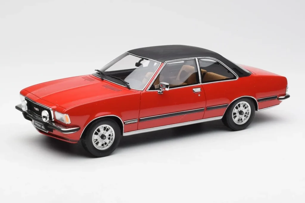 โมเดลรถ 1:18 Opel Commodore B GS/E สีแดง Otto (มือสอง)