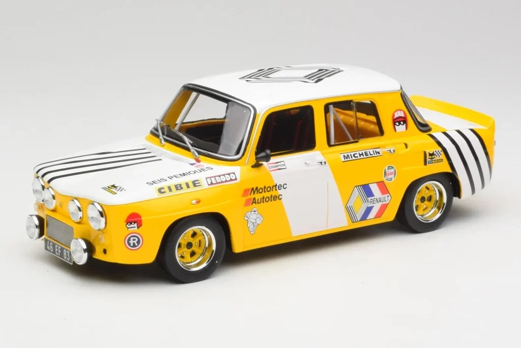 โมเดลรถ 1:18 Renault R8 Gordini Gr.F ปี 1968 Otto