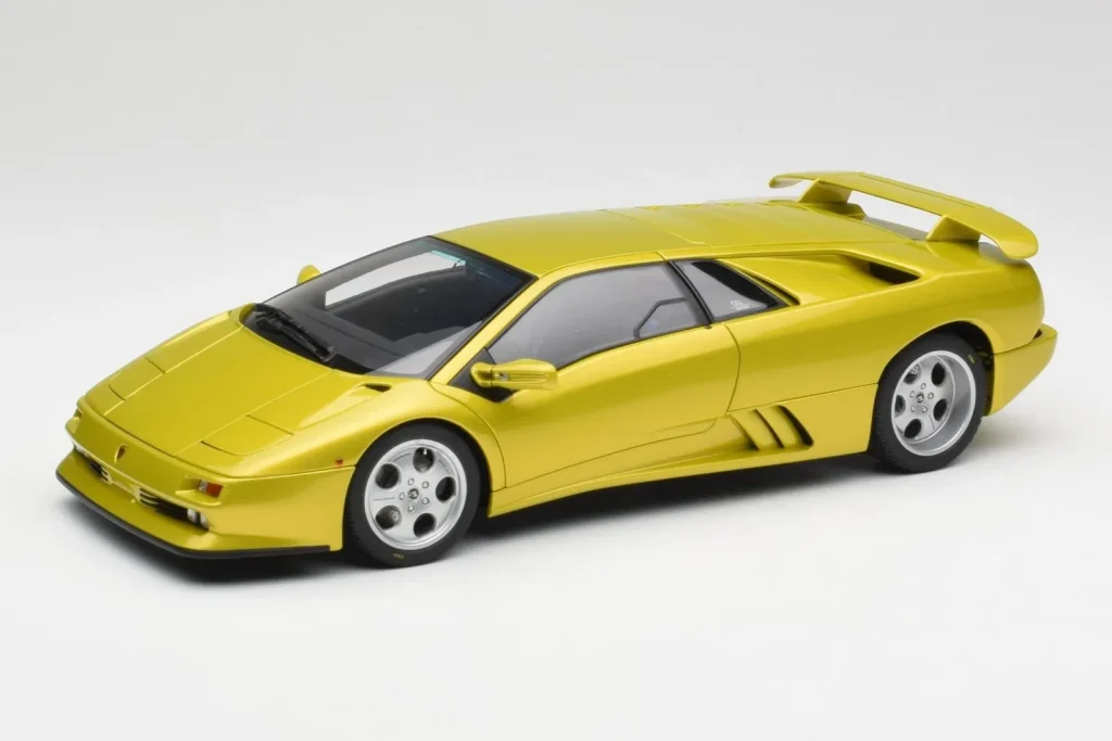โมเดลรถ 1:18 Lamborghini Diablo SE30 Anniversary Edition Yellow Spyder AUTOart (มือสอง)
