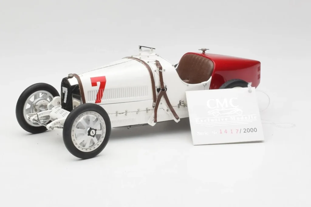 โมเดลรถ 1:18 Bugatti Type 35 GP Poland 1924 CMC (มือสอง)