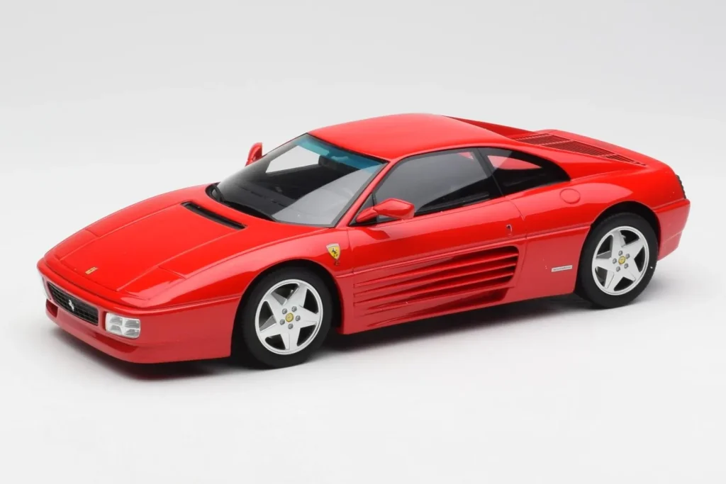 โมเดลรถ 1:18 Ferrari 348 GTB สีแดง GT Spirit (มือสอง)