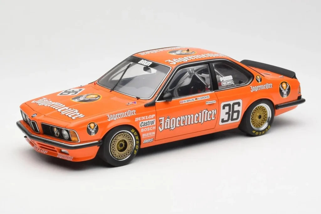 โมเดลรถ 1:18 BMW 635 CSi E24 #1 European Touring Car Championship Jagermeister ปี 1985 AUTOart (มือสอง)