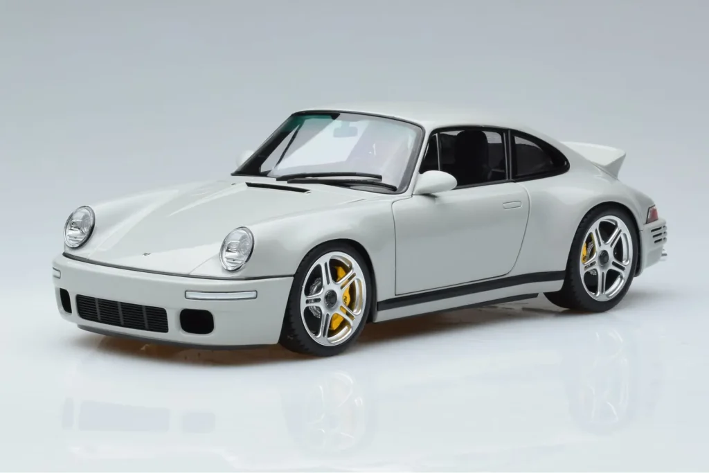 车型 1:18 Porsche 911 964 RUF SCR Chalk 灰色 Almost Real