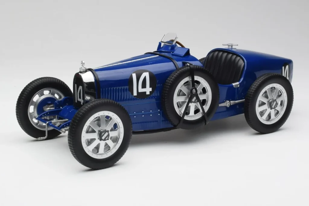 车型 1:12 Bugatti Type 35 #14 Dark Blue Norev