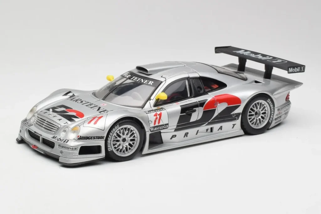โมเดลรถ 1:18 Mercedes CLK GTR #11 Warsteiner AMG FIA GT ปี 1997 Maisto (มือสอง)