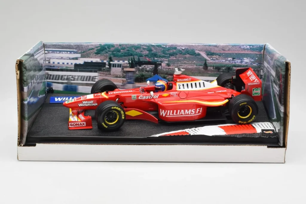 车型 1:18 Williams FW20 #2 H-H. Frentzen F1 年 1998 Hot Wheels