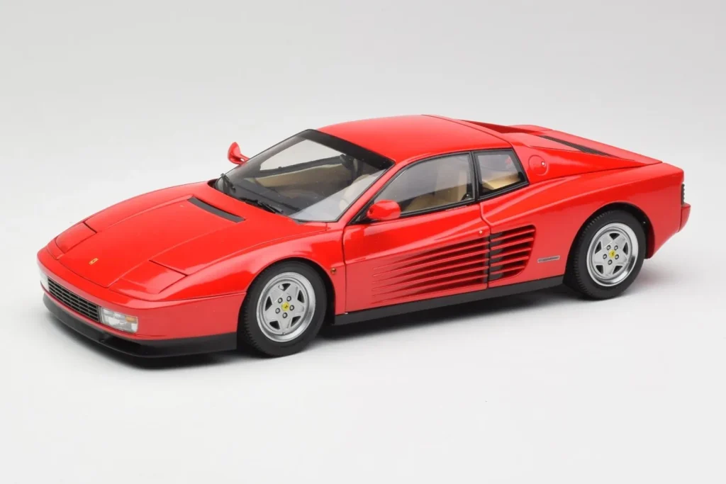 โมเดลรถ 1:18 Ferrari Testarossa สีแดง Kyosho (มือสอง)