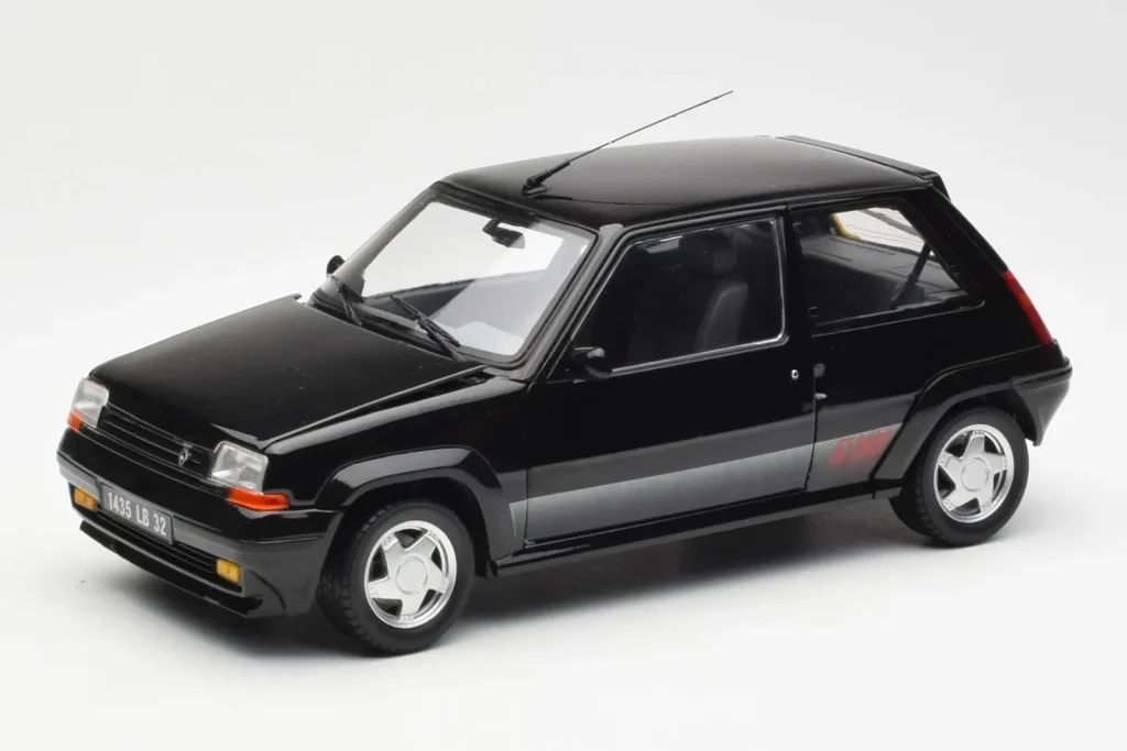 โมเดลรถ 1:18 Renault Super 5 GT Turbo Phase 2 สีดำ Norev