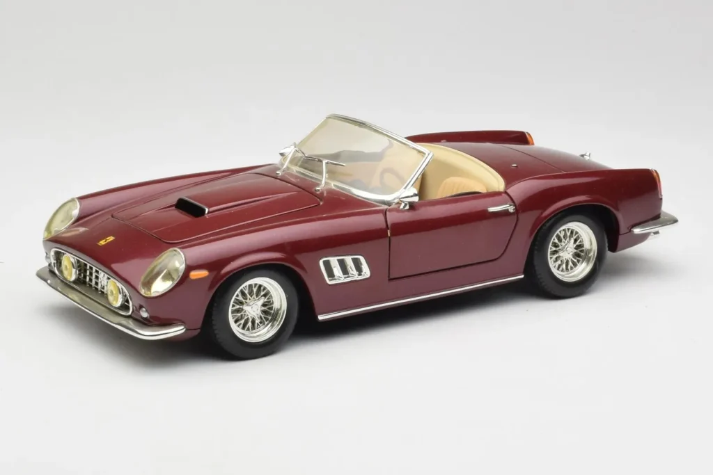 โมเดลรถ 1:18 Ferrari 250 GT California สีแดง Hot Wheels (มือสอง)