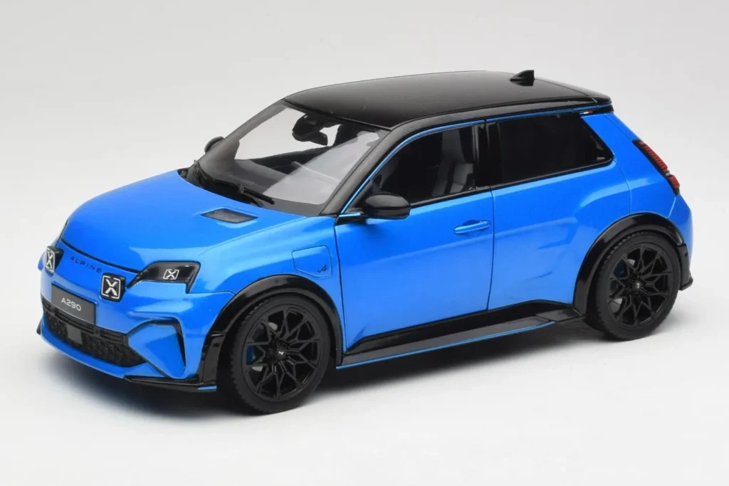 Model 1:18 Alpine A290 GTS Alpine Vision Blue & Black Norev