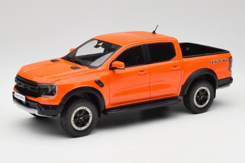 车型 1:18 Ford Ranger Raptor 橙色 MCG