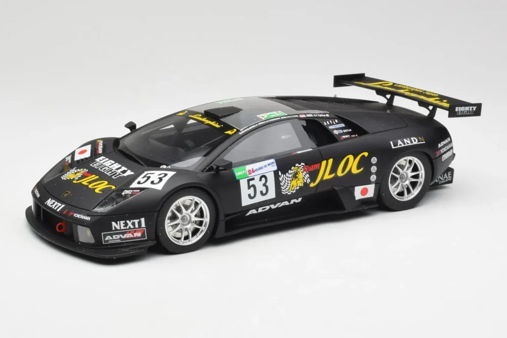 โมเดลรถ 1:18 Lamborghini Murcielago R-GT #53 Reiter Engineering 24 Hours of Le Mans ปี 2007 GT Spirit (มือสอง)