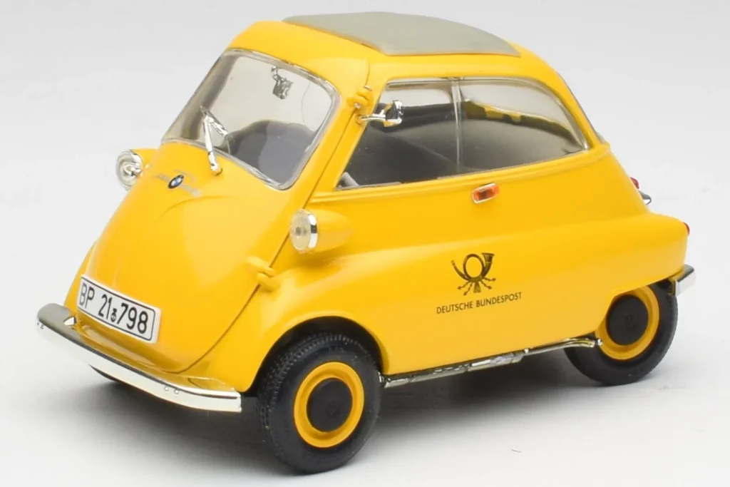 โมเดลรถ 1:18 BMW Isetta 250 Deutsche Bundespost Revell (มือสอง)