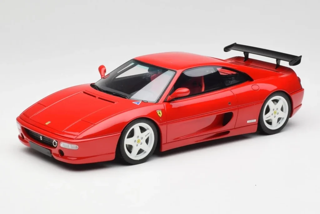 โมเดลรถ 1:18 Ferrari F355 Challenge ปี 1995 สีแดง GT Spirit