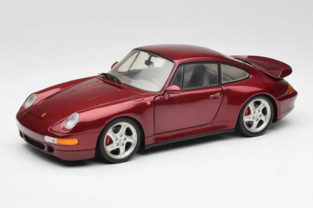 车型 1:18 Porsche 911 993 Turbo Arena 金属红 UT Models