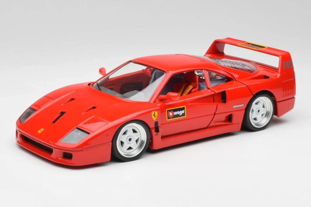 โมเดลรถ 1:18 Ferrari F40 สีแดง Bburago [3332] (มือสอง)