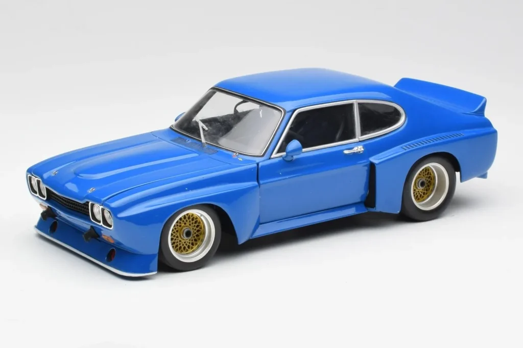 โมเดลรถ 1:18 Ford Capri RS 3100 สีน้ำเงิน Minichamps (มือสอง)