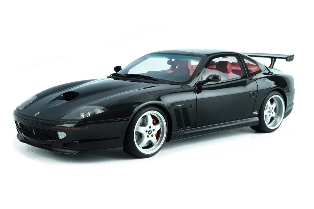 Model 1:18 Ferrari 550 Maranello Turbo Koenig Specials Black GT Spirit
