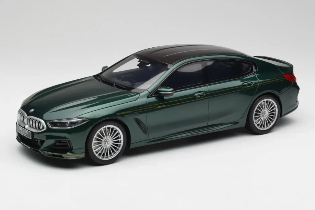 车型 1:18 BMW Alpina B8 G16 Gran Coupe Alpina 绿色 GT Spirit