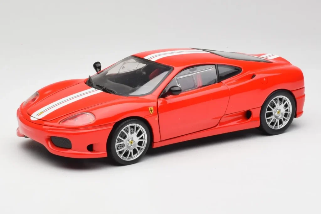 โมเดลรถ 1:18 Ferrari 360 Challenge Stradale สีแดง Hot Wheels (มือสอง)
