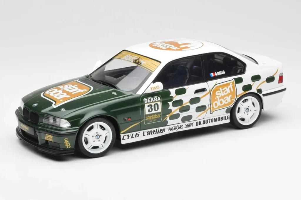 车型 1:18 BMW M3 E36 Strafo Tic Tac 白色 Solido